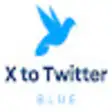 X To Twitter Blue