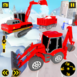 City Construction Snow Game 3D icon