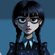 程序图标：Wednesday Addams Sticker …