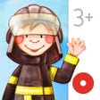 أيقونة البرنامج: Tiny Firefighters: Kids A…