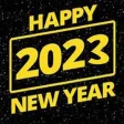Happy New Year Stickers 2023