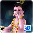 3D Krishna (Laddu Gopal) Live Wallpaper icon