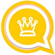 プログラムのアイコン：وتس عمر الذهبي الملكي