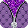 程序图标：Purple Diamond Zipper Scr…