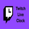 Twitch Live Clock