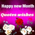 Ikona programu: Happy New Month Quotes Wi…