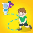 Ikon program: Draw to Toilet Rush Race