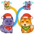 ไอคอนของโปรแกรม: Cat Puzzle: Draw to Kitte…