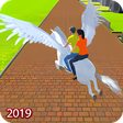 Ikona programu: Unicorn Horse Taxi Drivin…
