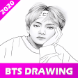Drawing BTS DIY
