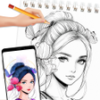 Ikon program: AR Draw Sketch: Paint  Sk…