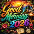 أيقونة البرنامج: Good Morning 2024  Sticke…