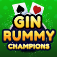 プログラムのアイコン：Gin Rummy Champions : Onl…