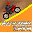 Motorcycle Racing in Desert
