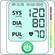 أيقونة البرنامج: Blood Pressure Diary
