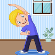 Иконка программы: Kids Workout: Fitness For…