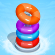 プログラムのアイコン：Hoop Sort Stack Puzzle - …