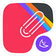 程序图标：Colorful point Line theme