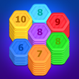 プログラムのアイコン：Hexa Sort: Color Puzzle G…