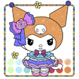 أيقونة البرنامج: Kuromi Glitter Game