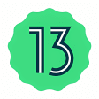 Symbol des Programms: Android 13