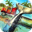أيقونة البرنامج: Whale Transport Truck Dri…
