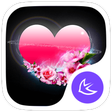 プログラムのアイコン：Pink Heart Love-APUS Laun…