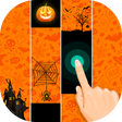 أيقونة البرنامج: Halloween Piano Tiles 2