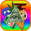 Ícone do programa: Meme Crush - MLG Kush edi…