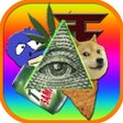 أيقونة البرنامج: Meme Crush - MLG Kush edi…