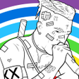 Ikona programu: XXTentacion Coloring Book
