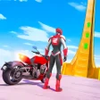 プログラムのアイコン：Superhero Gt Bike Stunt J…