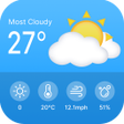 Symbol des Programms: Live Weather: Forecast  R…