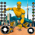 Ícone do programa: Rope Hero: Spider Hero Ga…