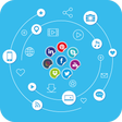 プログラムのアイコン：All in One App Social App…