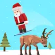 Santa goes Skiing