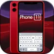 Red Phone 11 Keyboard Theme