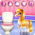 Ikona programu: Rainbow Pony Beauty Salon