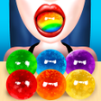 أيقونة البرنامج: ASMR Rainbow Jelly