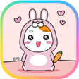 Icon of program: 에비츄 테마 - Pink Rabbit