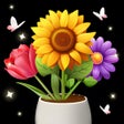 أيقونة البرنامج: Flower Matching Game