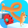 プログラムのアイコン：Worm Dog - Long Dog Draw