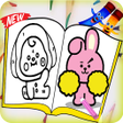 プログラムのアイコン：How to draw BT21 Coloring