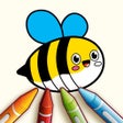程序图标：Kids coloring  book app