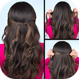 プログラムのアイコン：Girls Hairstyles Step by …