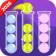ไอคอนของโปรแกรม: BFDI Ball Sort: Color Puz…