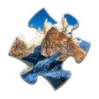 أيقونة البرنامج: Mountain Jigsaw Puzzles