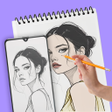 プログラムのアイコン：AR Drawing - Draw Sketch