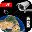 ไอคอนของโปรแกรม: Live Earth Cam - Webcams