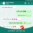 Ikon program: Chat Style : Font  Keyboa…